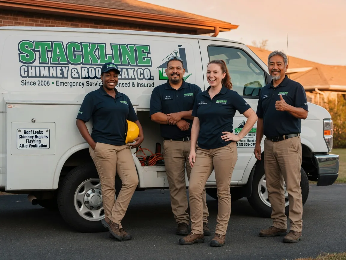 Chimney flashing repair company in Republic, PA